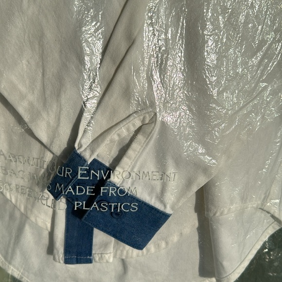 Spencer Creations Tucson AZ Vintage 90s Contrast Medium Denim Button Up - Picture 4 of 15